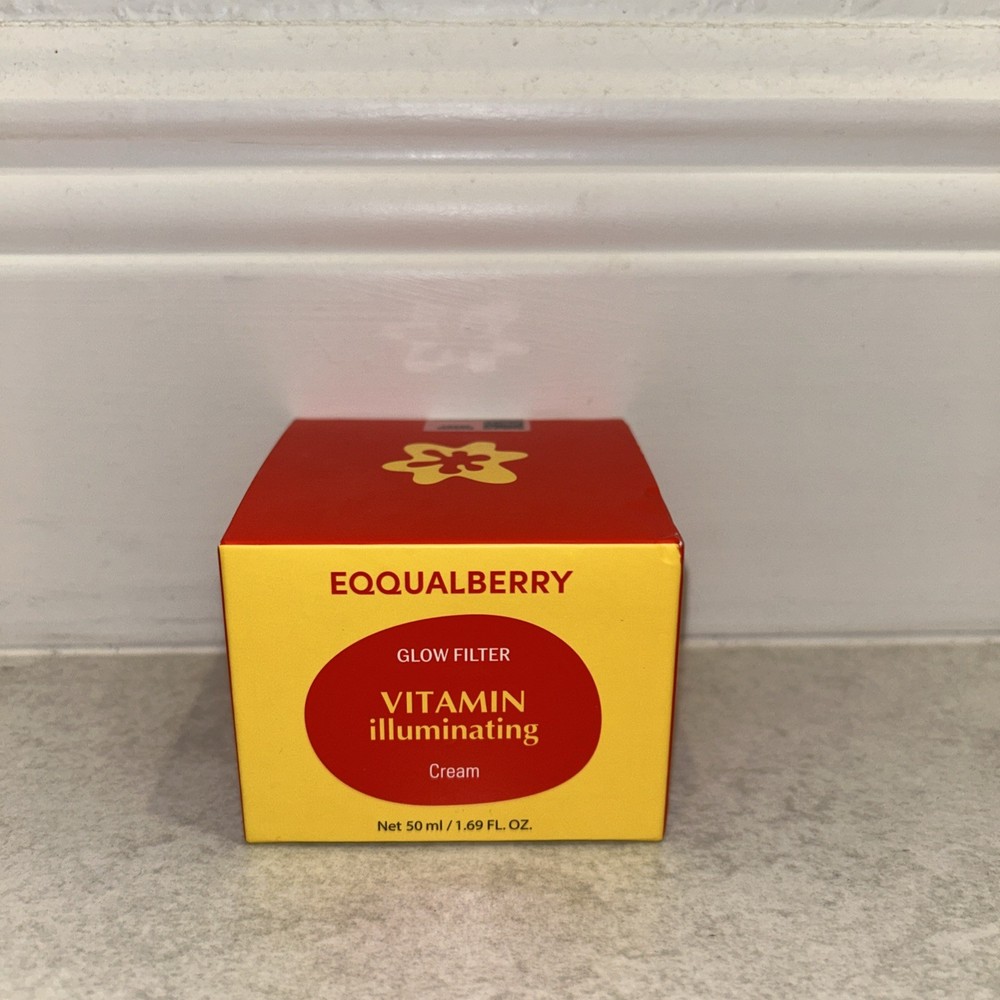 EQQUALBERRY Vitamin Illuminating Cream ~ Glow Filter – Vit C ~ Exp: 11/02/2029