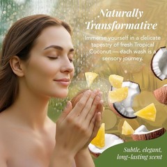 Saavy Naturals Coconut Oil Shea Butter Aloe Vera Body Cream Vegan, 8.5 Fl Oz 2Pk