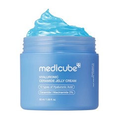 medicube Jelly Cream with Hyaluronic Acid, 1.69 Fl Oz