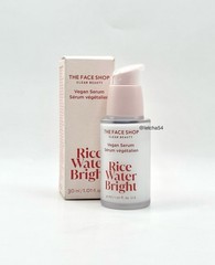 The Face Shop Rice Water Bright Vegan Serum 30ml/1 fl oz NIB