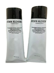 2 grown alchemist polishing facial exfoliate pink grapefruit 2.53oz ea