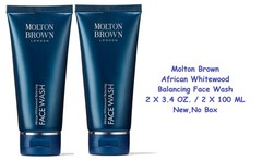 2 PC Molton Brown African Whitewood Balancing Face Wash 2 X 3.4 OZ New, No.BOX