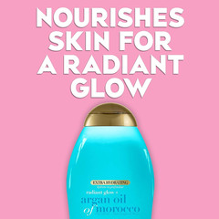 OGX Radiant Glow + Argan Oil of Morocco Extra Hydrating Body Lotion for Dry Skin
