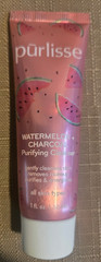 Purlisse Watermelon Charcoal Purifying Cleanser, 1 Travel Size