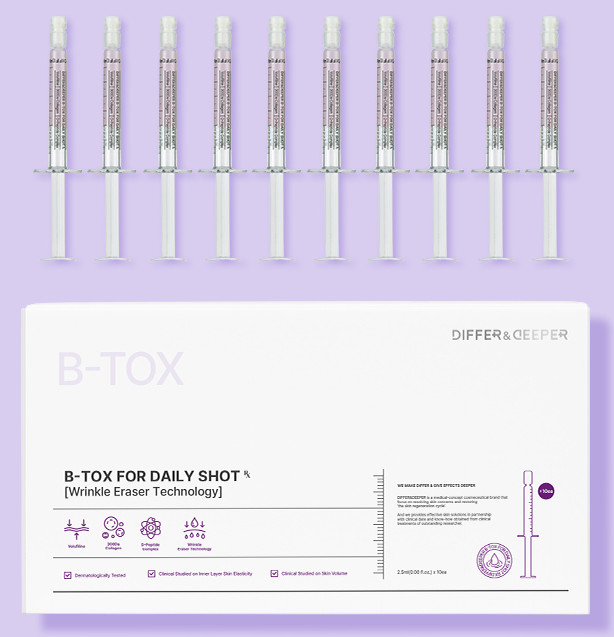 Botulinum-TOX Daily Shot Ampoule, Powered by WRINKLE Eraser Technology (25ml)