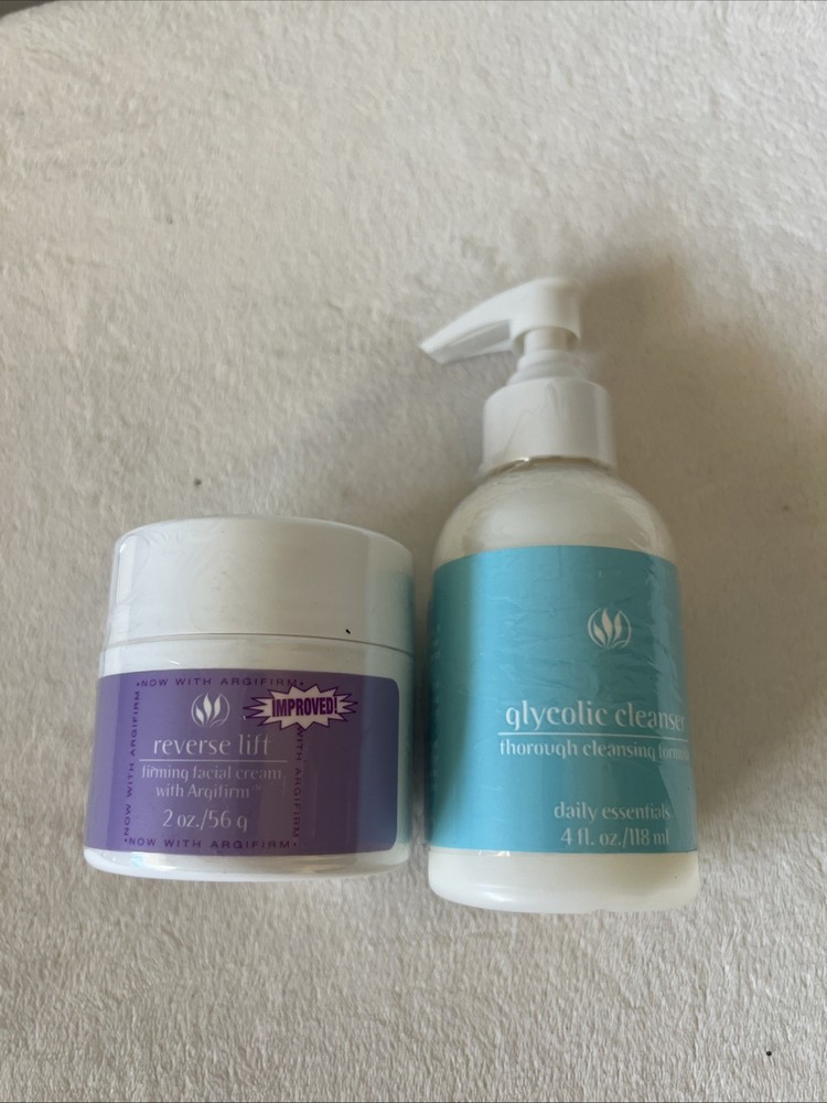 Serious Skincare Reverse Lift With Argifirm Firming Facial Cream 2oz + Glycolic
