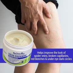 4 oz Vein Defense Cream with Arnica & MSM – Smoothens Spider Veins & Circles