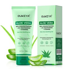 OUKEYA Aloe Vera Organic Gel 150ml – For Soothing And Moisturising
