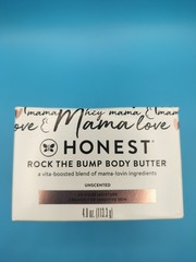 The Honest Company Mama Rock Bump Body Butter Moisturizing Stretch Mark Cream