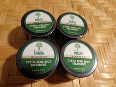 TreeActiv Cystic Acne Spot Treatment Lot 4 Mini Travel 0.25 oz NEW SEALED