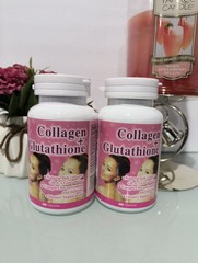 X2 Collagen + Glutathione Capsules -100 Capsules (2PCS) Expires 07/2027