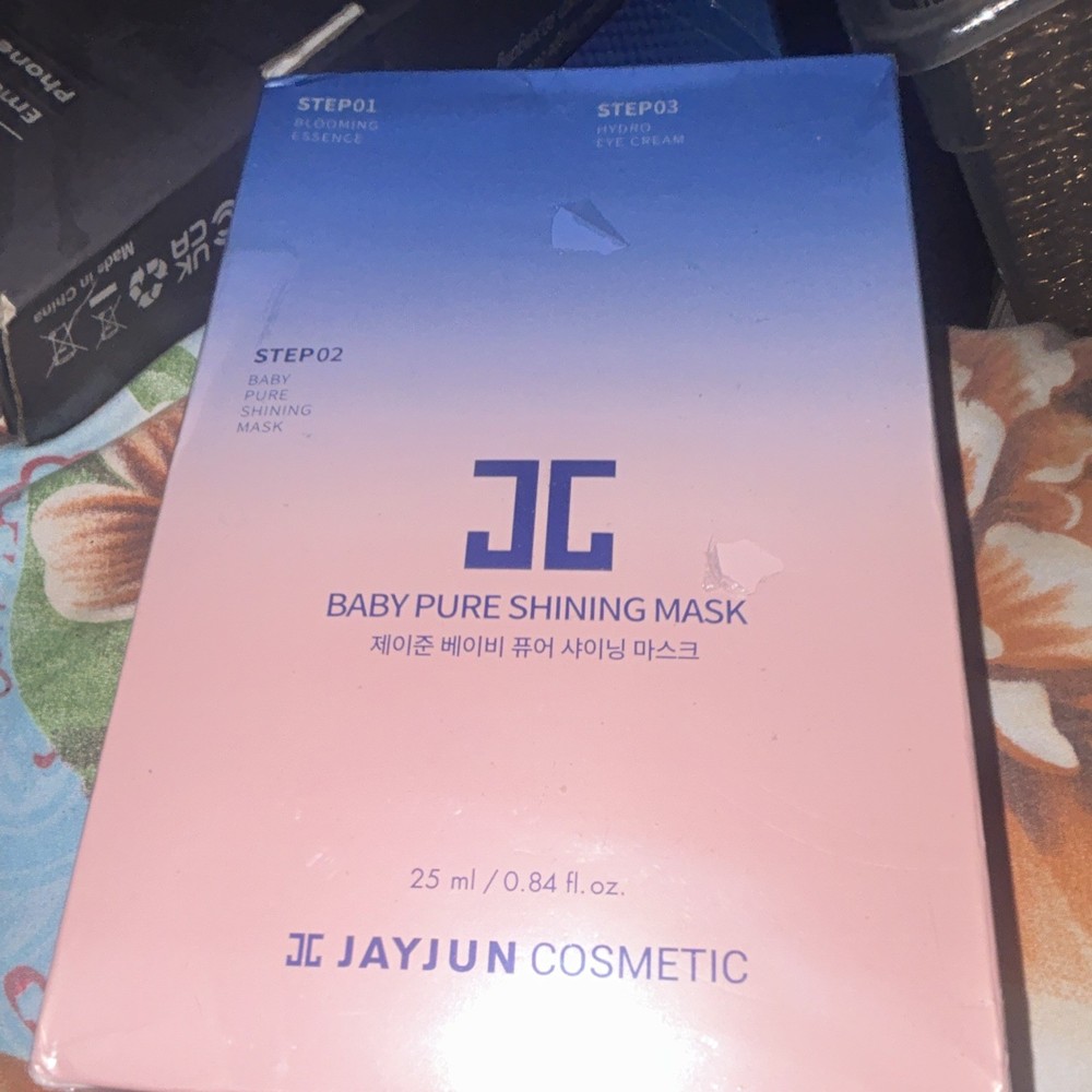 JAYJUN COSMETIC Baby Pure Shining Mask 3-Step Set Mask Sheet Eye Cream 25ml