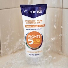 Clearasil Stubborn Acne Control 5in1 6.76 Fl Oz (Pack of 1), White