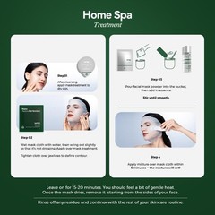 New 3D Lifting & Firming WNP Facial Mummy Mask ACTIVATOR KIT Wrinkles Treatment