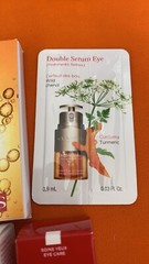 CLARINS Set FOAMING CLEANSER I Double Eye Serum I Total Eye Lift I Serum New Q68