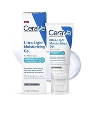 CeraVe Ultra-Light Facial Moisturizing Gel, Fragrance Free, Oil-Free- 1.75 FL Oz