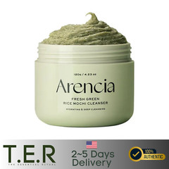 Arencia Fresh Green Rice Mochi Cleanser 120g | Latest Version | U.S. Seller