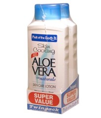 Fruit of the Earth Aloe Vera Lotion with Naturals – Twin Pack – 2 x 11 fl oz