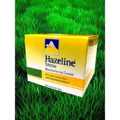 HAZELINE Snow Moisturizing Cream Whitening Natural ProtectSkin 100g