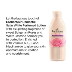 Enchanteur Romantic Perfumed Body Lotion with Aloe Vera & Olive Butter for Satin