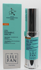 Dr Lili Fan 22% Vitamin C Serum w/ HYA, Vegan Probiotics & Peptides, 0.5oz / 15m