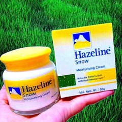 2 X 100g HAZELINE Snow Moisturizing Cream Whitening Natural ProtectSkin