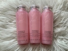3 PCS Lancome Tonique Confort Re-Hydrating Comforting Toner 4.2oz/125mL Each