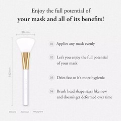 Aprilskin Jelly Brush | Mask Application Tool for Even Coverage | Skincare
