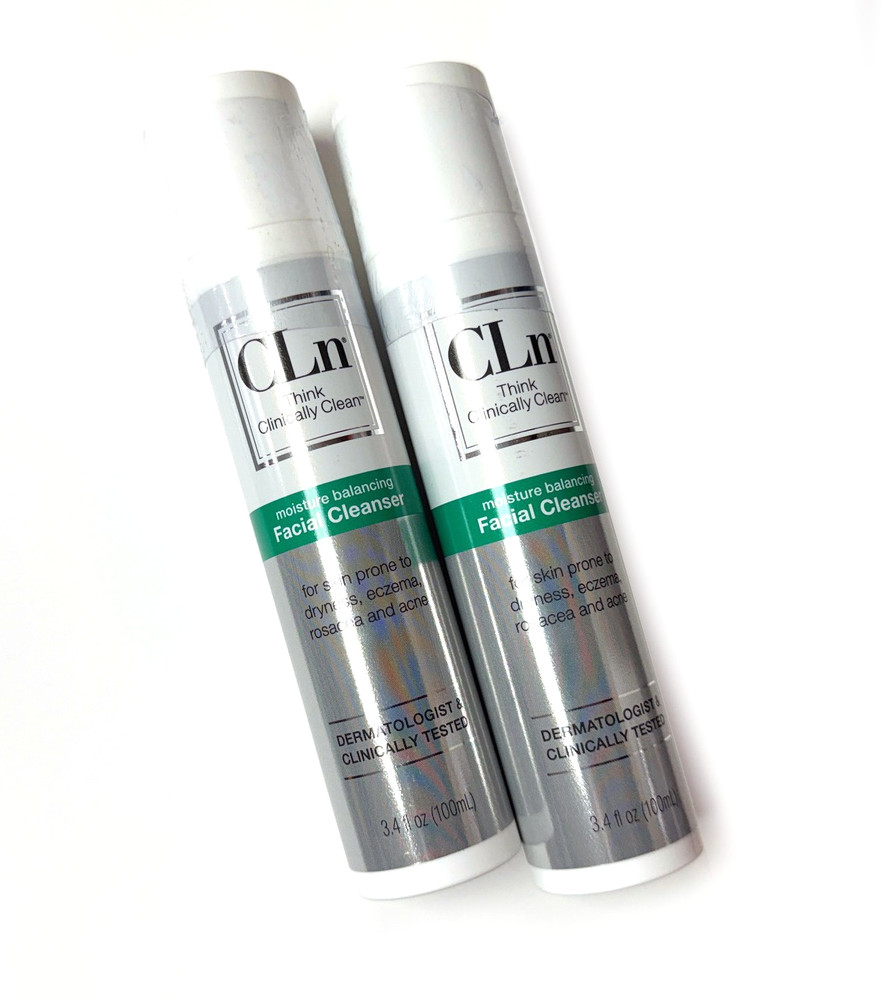 2x CLn Facial Cleanser for Sensitive Skin 3.4 oz Brand NEW & Sealed