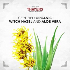 THAYERS Alcohol Free Unscented Witch Hazel Facial Toner w Aloe Vera 12oz
