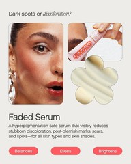 Topicals Faded Brightening and Clearing Serum | Reduces Discoloration, Post-Blem