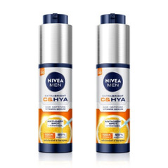 2X Nivea Men Extra C Hya Age Defense SPF30 Quick Firmer Brighter in 2 Weeks 45Ml