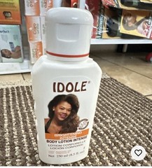 IDOLE Brightening Intense Hydrating Body & Hand Lotion Avocado Oil Vit E 8.5 oz