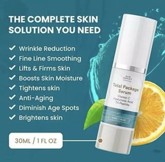 Sun Coast Sciences Total Package Serum, Vitamin C, Hyaluronic Acid, Tri-Peptide