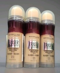 Lot of 3 Maybelline Instant Age Rewind Eraser Treatment 120 CREAMY IVORY Sealed