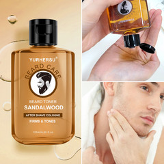 120ml Sandalwood Men Aftershave Lotion Centella Asiatica Skin Toner 1Pc