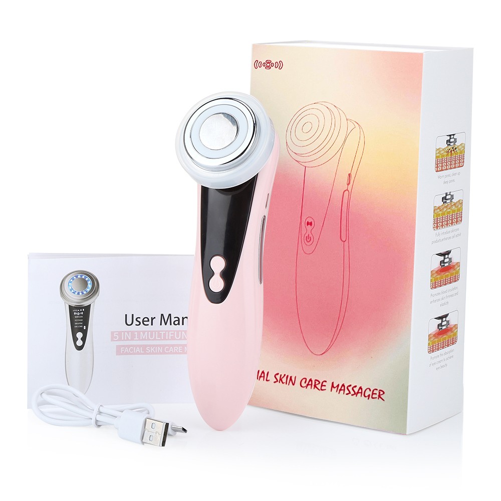 4 in 1 RF Facial Massager Device Skin Tightening Lifting Machine Wrinkle Removal