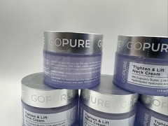 5x New & Sealed! Go Pure Tighten & Lift Neck Firming Cream 1.7 Oz 50ml Exp: 3/28