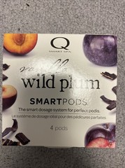 2 Pack – QTICA Smart Spa SMART PODS – Vanilla wild Plum – 4 Pods Each
