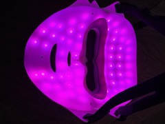 LED Light Therapy red Mask for Acne and Wrinkle Reduction Multicolor Skin Care