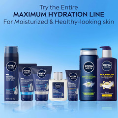 NIVEA MEN Maximum Hydration Face Wash, Face Wash with Provitamin B5 and Aloe Ver