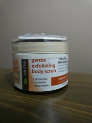 Asutra Gentle Exfoliating Body Scrub Vitamin C Scrub Sealed 12 oz 350g Sea Salt