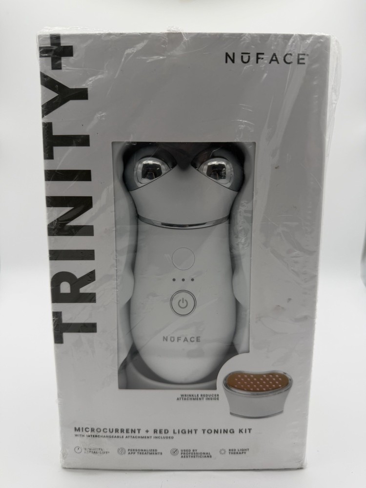 NuFace Trinity + W/ Red Light Toning Kit – Facial Toning Device – New/Sealed