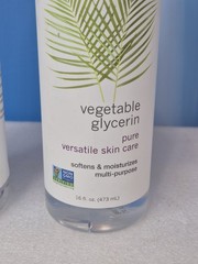 2 Bottles NOW Foods Solutions, Vegetable Glycerin,100% Pure, Versatile Skin Care