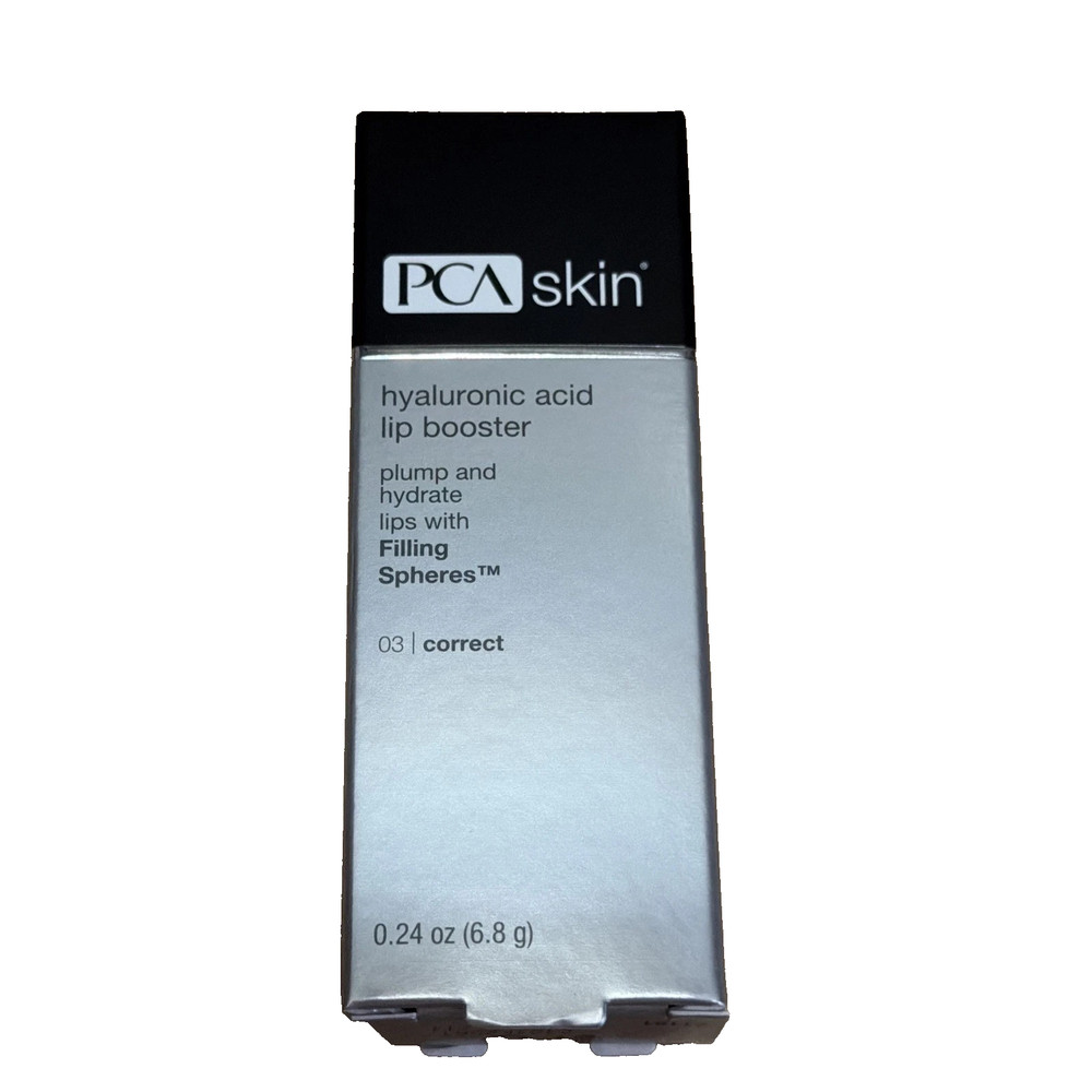 PCA Skin Hyaluronic Acid Lip Booster 0.24oz EXP 01/2027 Plump & Hydrate Peptides