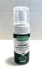 Medline Remedy Clinical Cleanse No Rinse Foam Cleanser 4 oz – Vanilla Scent