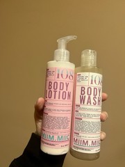 Miim.Miic Compound #108 A Blend Of Warm Vanilla Syrup Body Lotion & Body wash