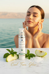 La Cure Cooling Toner Cream 100ml Dead Sea Mineral Aftershave Pore Minimizer Fac