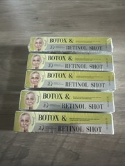 5 Pack Retinol Shot Tightening Booster Firm Skin 15ml/0.50fl.oz NEW In Box