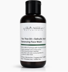 Skin Nutrition Botanicals Tea Tree Oil Salicylic Acid Balancing Face Wash 2 PacK